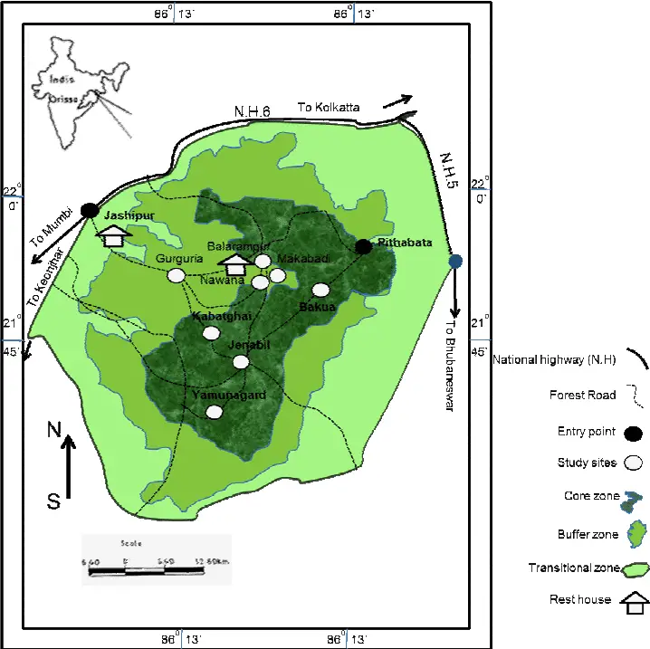 Similipal Surface Area