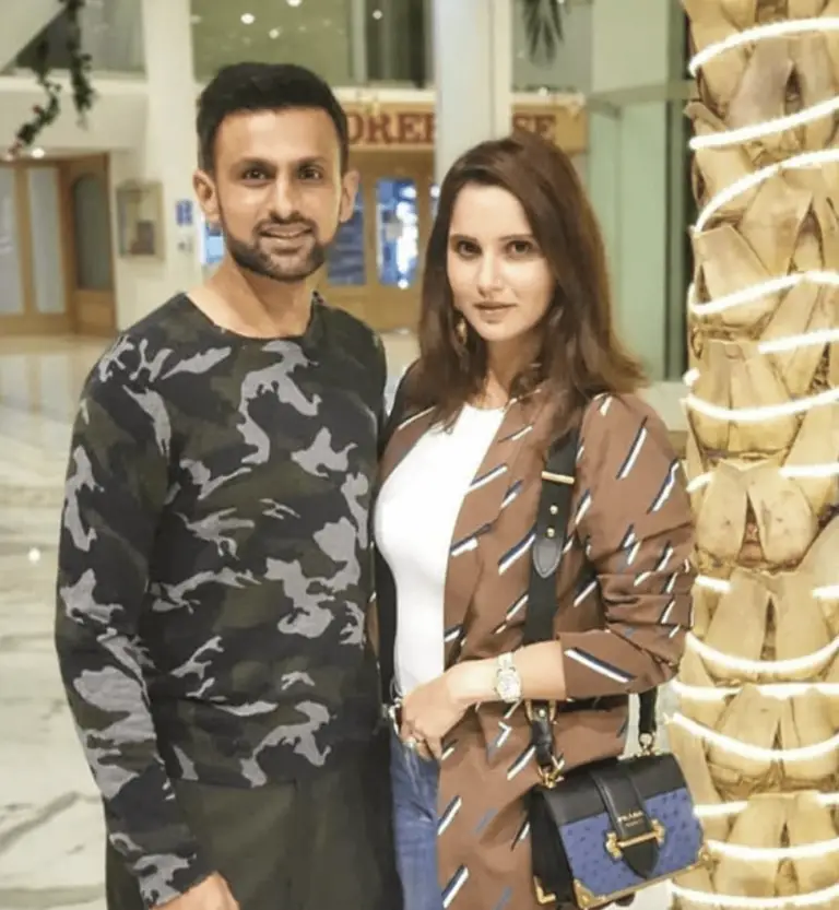 Sania Mirza and Shoaib Malik